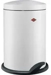 WESCO Treteimer Alpha 13l wei&szlig; - Wei&szlig;