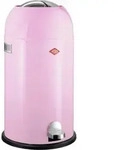 WESCO Tretabfalleimer 184631-26 KICKMASTER in PINK mit 33 Liter Volumen /