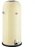 WESCO Tretabfalleimer 180731-23 KICKMASTER MAXI in Mandel mit 40 Liter Volumen /