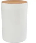 MSV 3700703991830, 5 l, Rund, Bambus, Polypropylen (PP), Bambus, Wei&szlig;, 18 cm,...