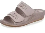 Gemini Damen Pantolette beige Gr&ouml;&szlig;e 36 - Beige - 36