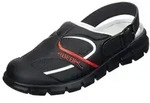 Abeba 7332 Clog schwarz/ rot - 48 - Rot - 48