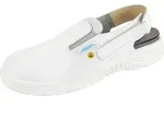 Abeba ESD-Sicherheitsschuhe x-light SB Clog wei&szlig; CE ESD SRC - Wei&szlig; - 48