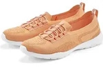 LASCANA Sneaker Slipper, Halbschuh, Slip-On-Sneaker, hellorange Gr&ouml;&szlig;e 35 - Orange -