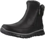 Skechers Synergy - Lovely Collab Enkellaarsjes Plat - Zwart - Maat 36 - Schwarz - 36