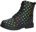 Lico Isalie Kinderschuhe M&auml;dchen Schn&uuml;rstiefel Schwarz Freizeit - Schwarz - 29