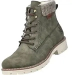 Rieker Damen Winter Schn&uuml;rstiefel gr&uuml;n, Damen:38 EU - Gr&uuml;n - 38