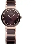 Bering Damenuhr Ceramic 10729-765 - Schwarz/Braun