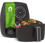 TurboTronic Hei&szlig;luftfritteuse 3,5L - AF210 - Airfryer ohne &Ouml;l & Fett, 1300W, 6