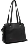 The Chesterfield Brand Schultertasche Umh&auml;ngetasche Porlezza Shoulderbag Black