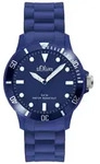 s.Oliver Uhr COLORS Silikonbanduhr SO-2577-PQ - Blau