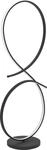 SERPINS Stehleuchte Stehlampe Lampe - L42,5 x B25 x H107 cm - schwarz - 20W inkl. -