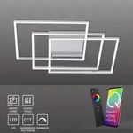 Selltec LED Deckenlampe Q - INIGO Smart Home 60x60cm CCT Farbwechsel, dimmbar