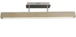 N&auml;ve LED Deckenleuchte - Material: Metall, Holz, Acryl - Farbe: braun; 1254414 -