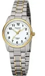 Regent F-428 Damenuhr Titan Bicolor &Oslash; 26 mm - Wei&szlig;