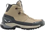 SALEWA Puez Leather Mid Wanderschuhe Damen, Sand, Gr. 36 - Beige - 36