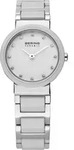 Bering Damenuhr Ceramic 10725-754 - Wei&szlig;
