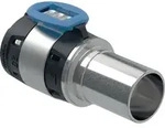 Geberit FlowFit &Uuml;bergang auf Mapress mit Einschubende edelstahl d20-d18