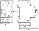 Doepke FI-Schalter DFS2 063-2/0,03-A