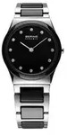 Bering Damenuhr Ceramic 32230-742 - Schwarz/Silber