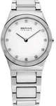 Bering Uhren Damenuhr Ceramic 32230-764 - Wei&szlig;/Silber