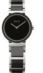 Bering Damenuhr Ceramic 10729-742 - Silber/Schwarz