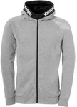 Kempa Kapuzenjacke Core 26 Children 2003663_02 dark grau melange 116 - Grau - 116