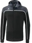 Erima Change By Erima Trainingsjacke mit Kapuze Schwarz Grau/Schiefergrau/Wei&szlig;