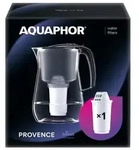 AQUAPHOR Provence 4.2 l CZARNY, Karaffe, 4,2 l, Schwarz, Transparent, Kunststoff,