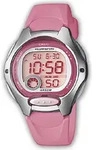 Casio LW-200-4BVEF, Armbanduhr, Weiblich, Harz, Silber, Harz, Pink - Silber/Rosa