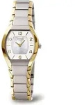Boccia Uhr - Damenuhr Reintitan bicolor mit Titanband - 3174-02 - Silber