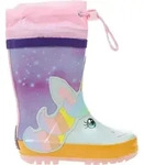 PLAYSHOES 188706_10, Stiefel, Regenstiefel, Uni, Kind, Mehrfarbig, Abbildung -