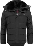 H&ouml;henhorn Adamelo Herren Winter Jacke Belt Edition Schwarz Gr. S - Schwarz - S