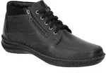 Josef Seibel NEW ANVERS 84 Herrenstiefel schwarz Freizeit NEU - Schwarz - 39