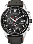 Citizen Elegant Racing Funk Uhr schwarz AT9036-08E - Schwarz
