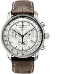 Zeppelin 7680-1 Graf Zeppelin Chronograph Herrenuhr - Silber