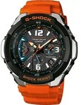 Casio G-SHOCK Waveceptor Gravity Defier Uhr - Orange