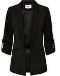 Elegante Damen Blazer von Only : Gr&ouml;&szlig;e - 34 Gr&ouml;&szlig;e: 34 - Schwarz - 34