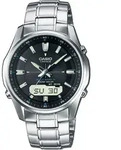 Casio Funk LCW-M100DSE-1AER LCW-M100DSE-1AER Silber Schwarz Herren Funkuhr -