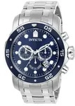 Invicta Pro Diver - SCUBA 0070 Herrenuhr - Quarzwerk - Edelstahl mit blauem