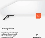 Klarstein Purista Force Unterbaudunstabzugshaube, 60 cm Unterbauhaube mit