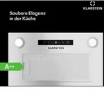 Klarstein Dunstabzugshaube, Abluft/Umluft-Dunstabzugshaube mit Filter, Klarstein Dunstabzugshaube, Abluft/Umluft-Dunstabzugshaube mit Filter,
