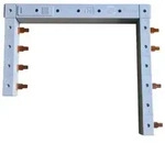 Hager KCF963R Phasenschiene senkrecht 63A rechts L1N-L2N-L3N zu L1L2L3N