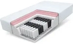 Matratze 90x200 cm MEMORY DUO H&ouml;he 27 cm 7 Zonen Visco Memory Taschenfederkern H2