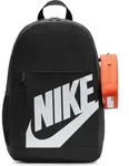 Nike Y Nk Elmntl Bkpk Shoebox Black/White Black/White - - Schwarz/Orange/Wei&szlig;