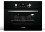 Klarstein SpaceSmart Einbaubackofen - 41 L, 8 Funktionen, Dampfreinigung, Doppelt