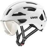 Helm Uvex Stride Visier wei&szlig; matt gr&ouml;&szlig;e 53-56 cm S41.0.731.0213 - Wei&szlig;