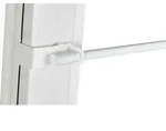 Klemmstange Scheibenstange &raquo;Denver&laquo; KlemmFix Metall Ausziehbar 45-75 cm Wei&szlig;