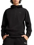 Puma RAD/CAL Crew Half Zip Kapuzenpullover Men - Schwarz - S