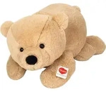 Teddy Hermann B&auml;r Brownie braun liegend 55 cm Pl&uuml;schb&auml;r - Braun